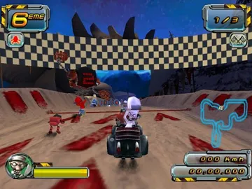 Crazy Frog Arcade Racer screen shot game playing